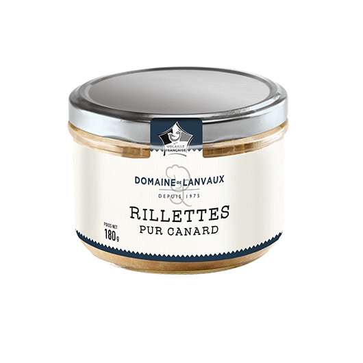 Rillettes pur canard bocal